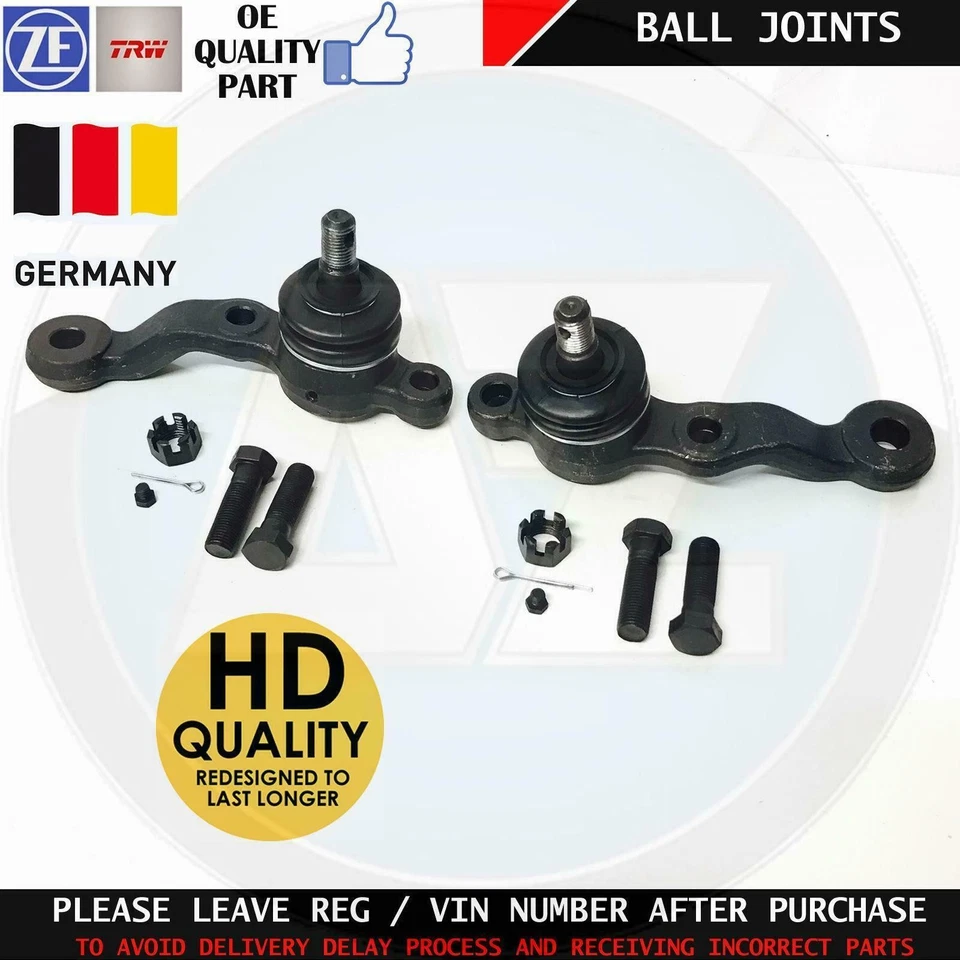 FOR LEXUS IS200 IS300 FRONT SUSPENSION LOWER BALL JOINTS LEFT RIGHT GENUINE TRW - Image 2 of 3
