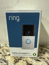 NEW-Ring Battery Doorbell Pro Battery-Powered Smart Wi-Fi Video Doorbell - NEW 
