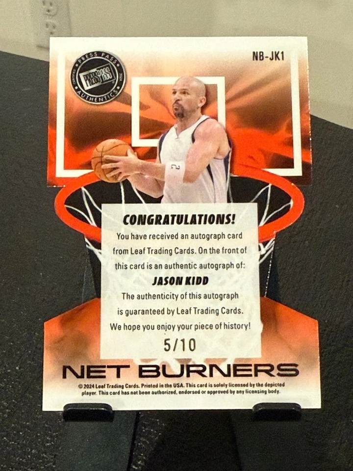 Queimadores de rede de folhas 2024 Jason Kidd automático / 10 NB-JK1 - Imagem 4 de 4