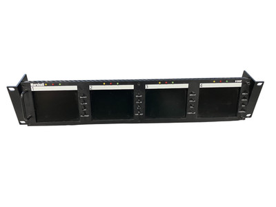 Marshall V-R44P Four 4'' Rack Mounted Full Color Active Matrix LCD Panels