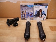 Playstation Move pair, Playstation Eye Camera, Sports Champions Bundle - PS3