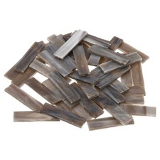 Stained Glass Strip, Brown Mosaic Tiles 200g/7.05 oz