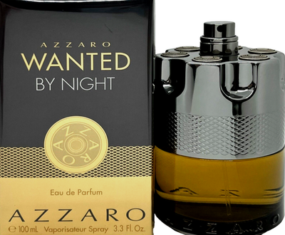 AZZARO WANTED By NIGHT EAU DE PARFUM SPRAY FOR MEN 3.38 Oz / 100
