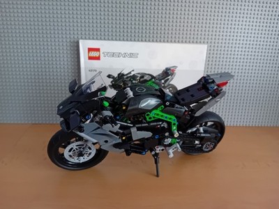 Lego Technic 42170 Kawasaki Ninja H2R Motorcycle - vollständig