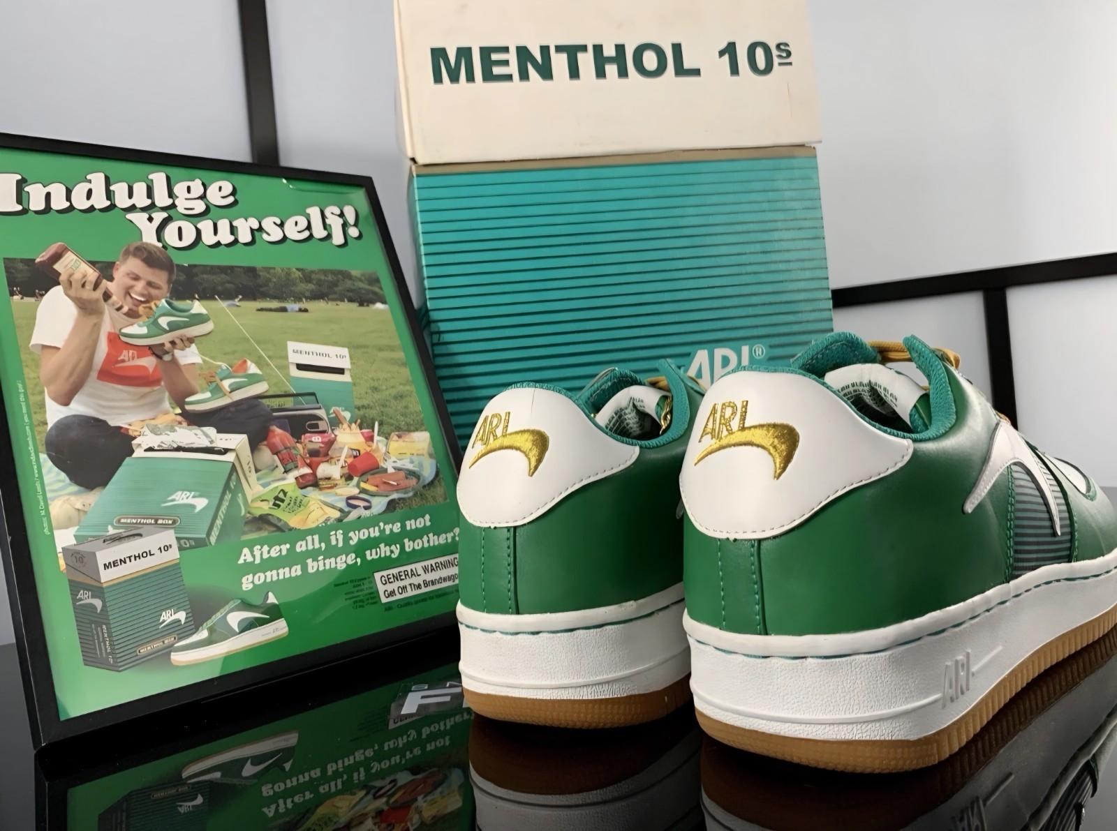 Ari Menthol 10’s Size UK10 Extremely Rare!