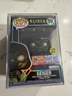 SDCC 2026 Exclusive Geiger (59)Glow GITD Funko POP LE 1000 IN HAND SDCC STICKER
