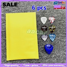 6pcs Alice Assorted 0.58mm -1.50mm Anti-slip Nylon Guitar Picks Plectrums