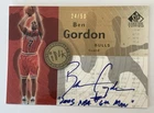 BEN GORDON 2006  Signature Inkredible Ink Autograph 2005 NBA 6th  MAN 24/50