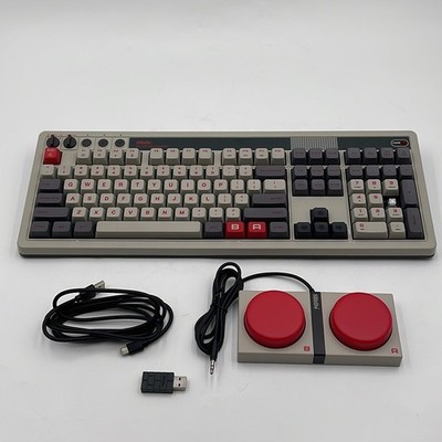 8BitDo Retro 108 Mechanical Wireless Gaming Keyboard - N Edition - READ