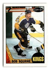 1987-88 Bob Bourne O-Pee-Chee - Los Angeles Kings