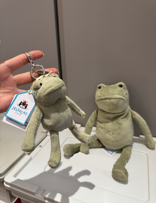 Jellycat Fergus Frog Bag Charm – Soft & Playful Plush | eBay