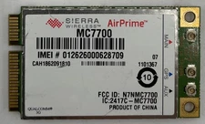 Sierra Wireless AirPrime MC7700 4G LTE PCIe Mini Card