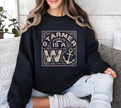 Starmer Is A W Anchor Pullover - Geschenk für Freund lustiges Statement Unisex Sweatshirt