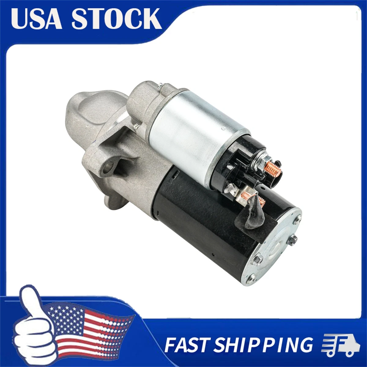 BDELI Starter For Chevy Colorado, Trailblazer, GMC Canyon, Hummer H3 – 2.8L 3.5L 4.2L (2002-2006)