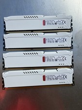 32GB (4x8GB) HyperX Fury White 1866MHz HX318C10FWK2/16 DDR3 RAM Open Box