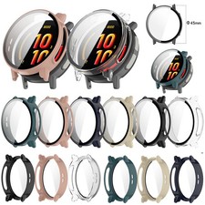 For Garmin Bounce 2 PC Watch Protective Case Full Screen Protector Cover Shell