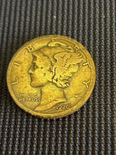 1926-s . . Mercury Dime . . Good-Original Old Silver