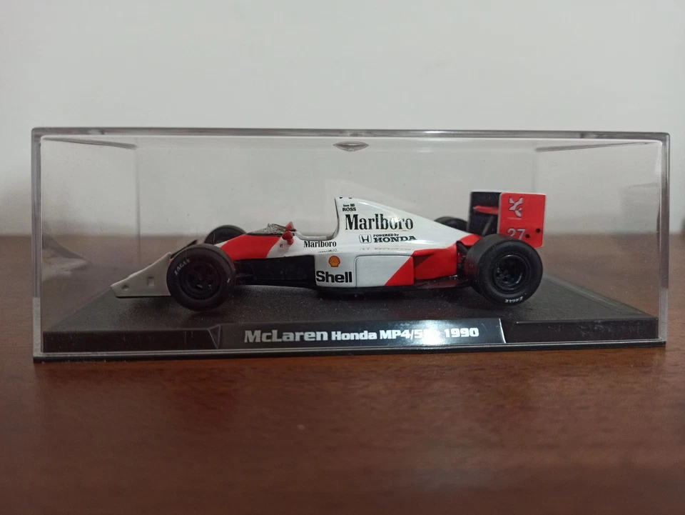 Atlas 1:43 F1 McLaren Honda MP4/5B 1990 Senna World Champion Marlboro decal - Immagine 2 di 4