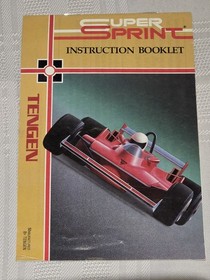 Super Sprint NES Nintendo Entertainment System with Manual Outer Box Tengen