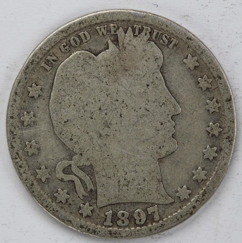 1897 S Barber Quarter