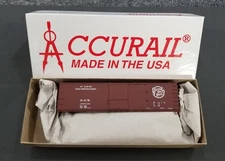 Accurail HO #4608 Cotton Belt 40' USRA DBL Sheath Box #38631 Unassembled Kit IOB