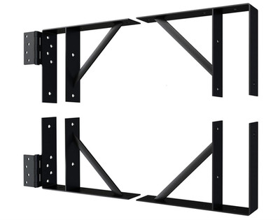 Soporte de esquina para portón resistente, kit anti-hundimiento, herrajes ajust