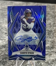 2025 Panini Phoenix Camryn Bynum Auto Blue #/49 Colts