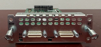 Cisco NIM-2T V01 -  2-Port Serial WAN Interface Card for ISR Series Routers