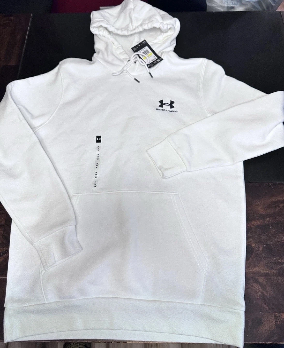 Under Armour White Hoodie Men’s size medium