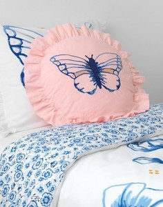 pink nursery pillow