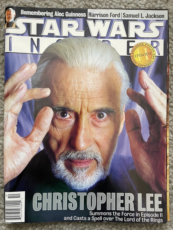 STAR WARS INSIDER MAGAZINE #51 - Episode II, Christopher Lee, Alec Guinness