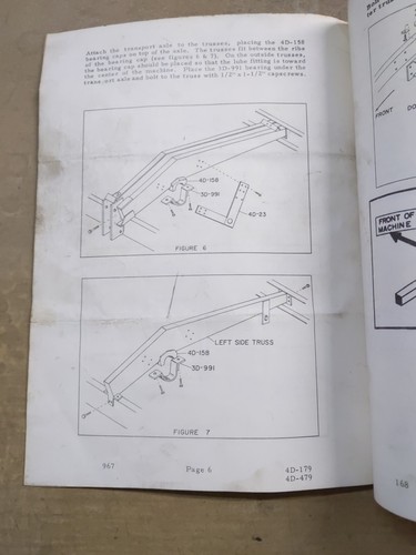 Brillion Transport Pulvi-mulcher Operators Manual Models In Description - Picture 2 of 5