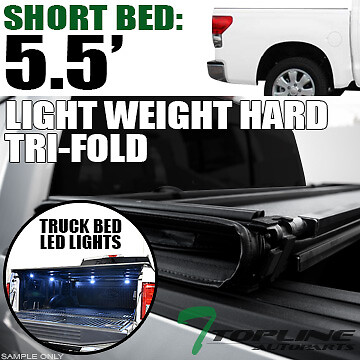 Topline For 2014 2019 Toyota Tundra 6 5 78 Bed Lw Hard Tri Fold Tonneau Cover Motors Truck Bed Accessories Scuoladanzalibera It