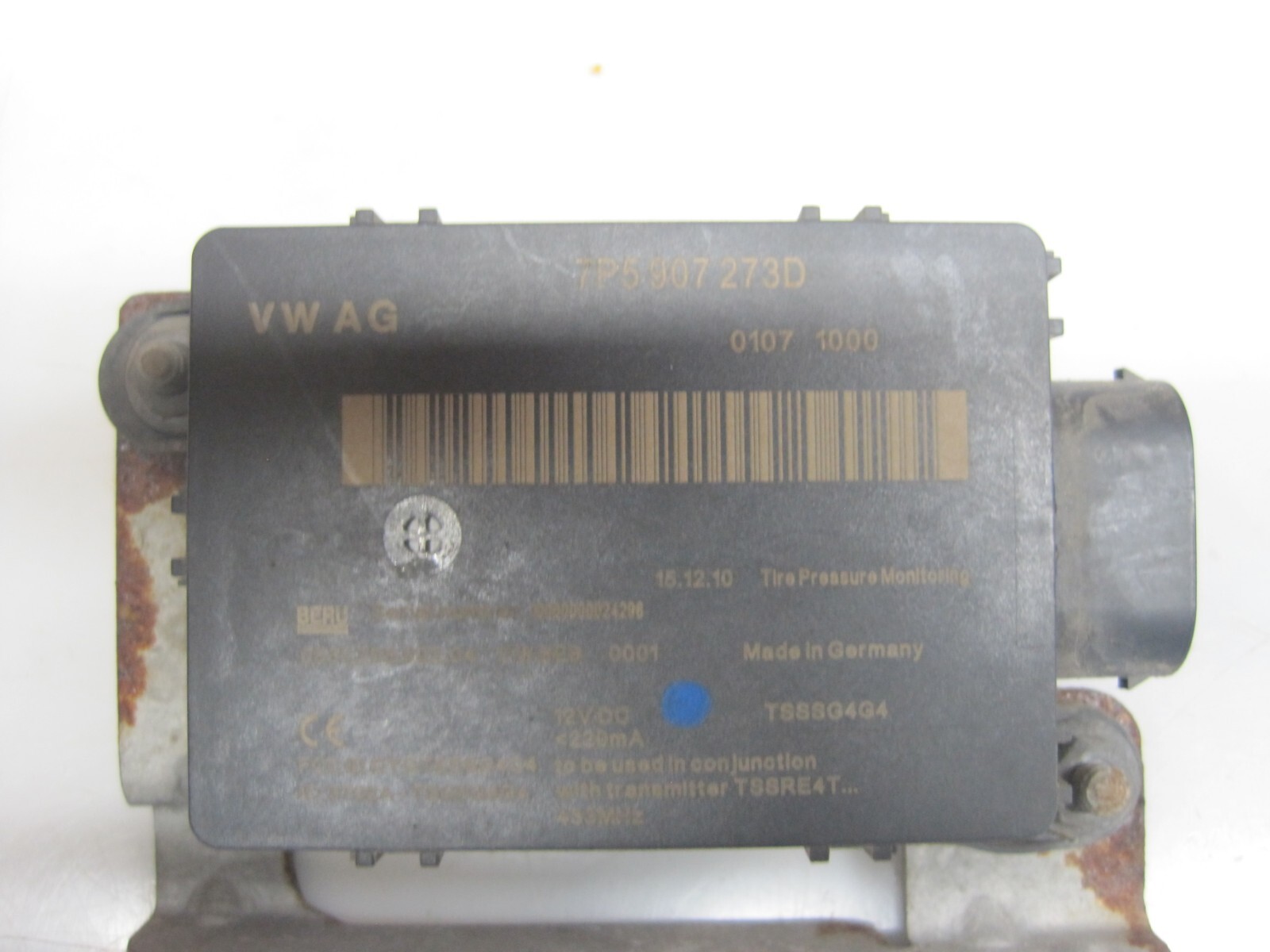 PORSCHE CAYENNE TIRE PRESSURE CONTROL MODULE 7P5907273D eBay