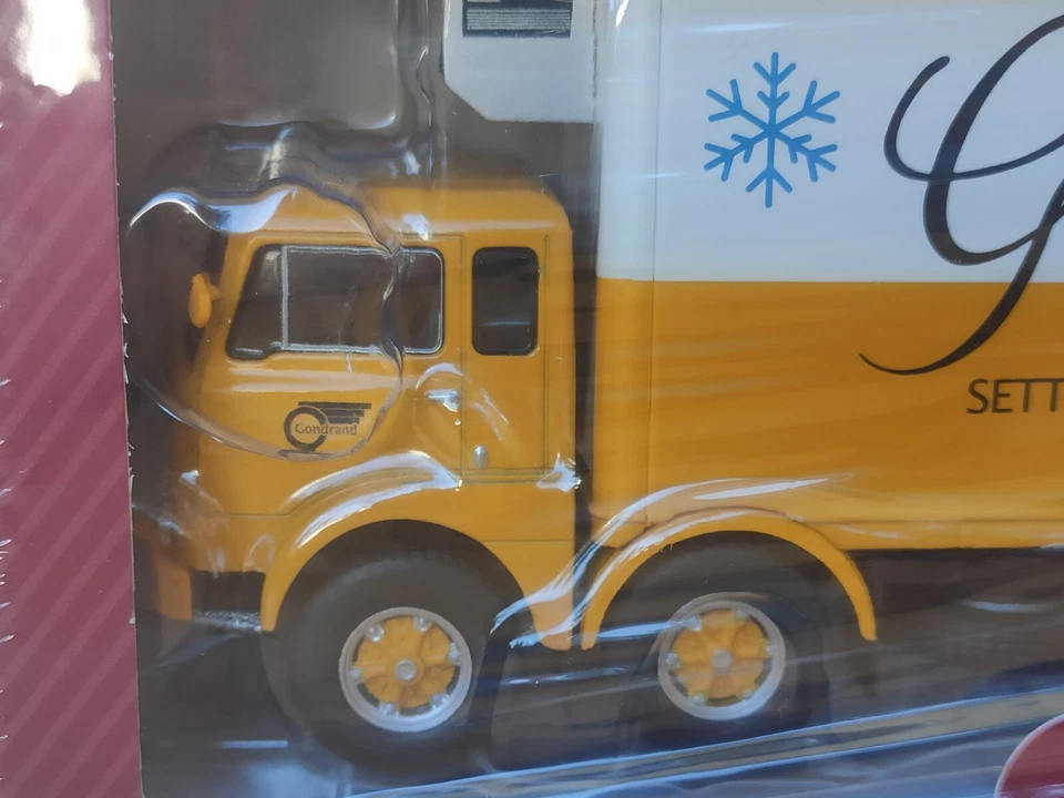 Fiat 690 N2 1965 Gondrand Camion Fiat Vintage collection Modellino Hachette 1/43 - Immagine 4 di 4
