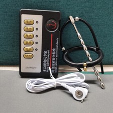 Männer E-Stim Shock Prinzenzepter Sounding Penisplug Dilator Harnröhrendehner DE