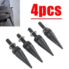 Black Spike Windshield Bolts For Harley Road Glide FLTRU Limited FLTRK 2015-UP