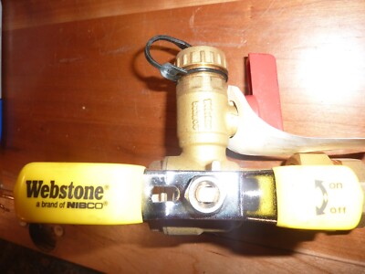 Webstone Isolator RED  3/4'' NSF-61/6 NSF-372 Brass
