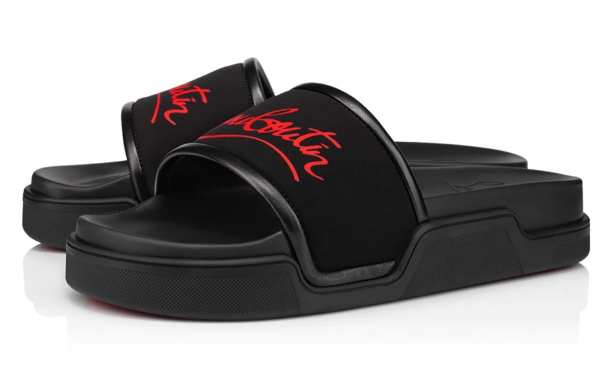 Men's Christian Louboutin Sandals, Slides & Flip-Flops