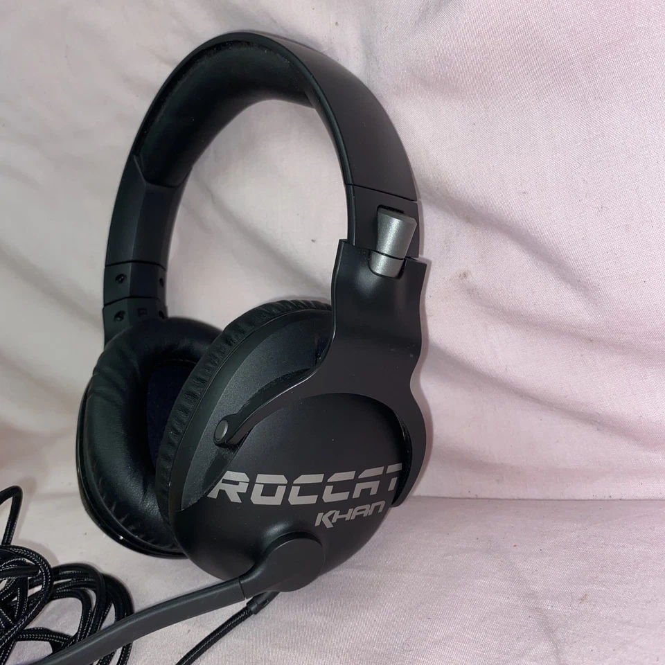 ROCCAT KHAN PRO Black Cross Platform Gaming Headset. ROC-14-622 - Image 2 of 4