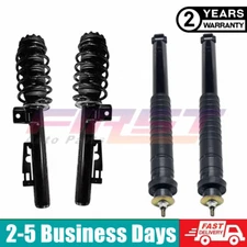 Full Set Front & Rear Shock Struts Assys w/o ADS Fit Smart Fortwo W451 2008-2016