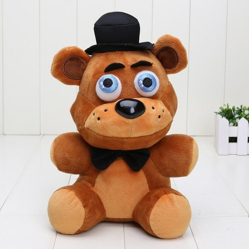 20cm Fnaf Five Nights At Freddy&#39;s Golden Freddy Bear Plush Toy Doll  Kids