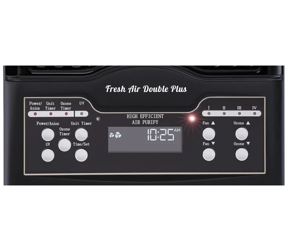 GENERADOR DE OZONO ENVOLVENTE AIRE FRESCO PURIFICADOR IÓNICO PARA ECOQUEST LIVING Foto 4 de 4