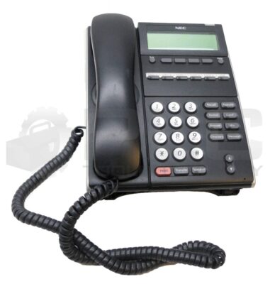 NEC DTL-6DE-1(BK)TEL DIGITAL PHONE DT300 SERIES DLE(6D)Z-(BK)
