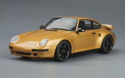 【GT SPIRIT】Porsche 911 ターボ S プロジェクトゴールド GT SPIRIT 1/18 Porsche 911 (993) Turbo S Project Gold 2018 (Gold