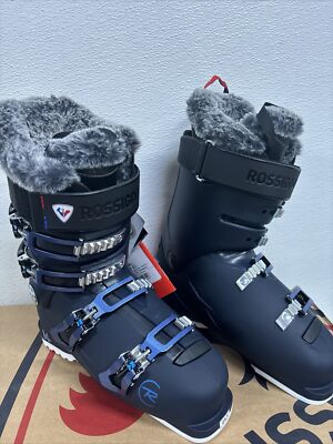 Rossignol Pure 70 Womens Ski Boots Soft Blue Black/navy Size 25.5