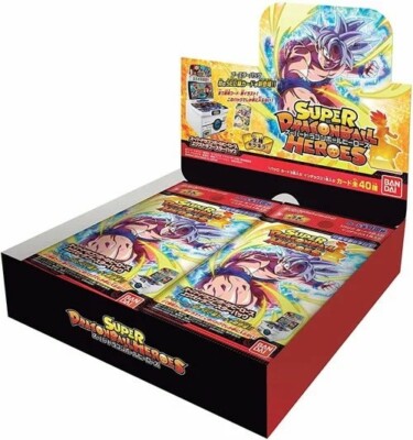 dragon ball super heroes booster box Super Dragon Ball Heroes Card Extra booster pack BOX from JAPAN