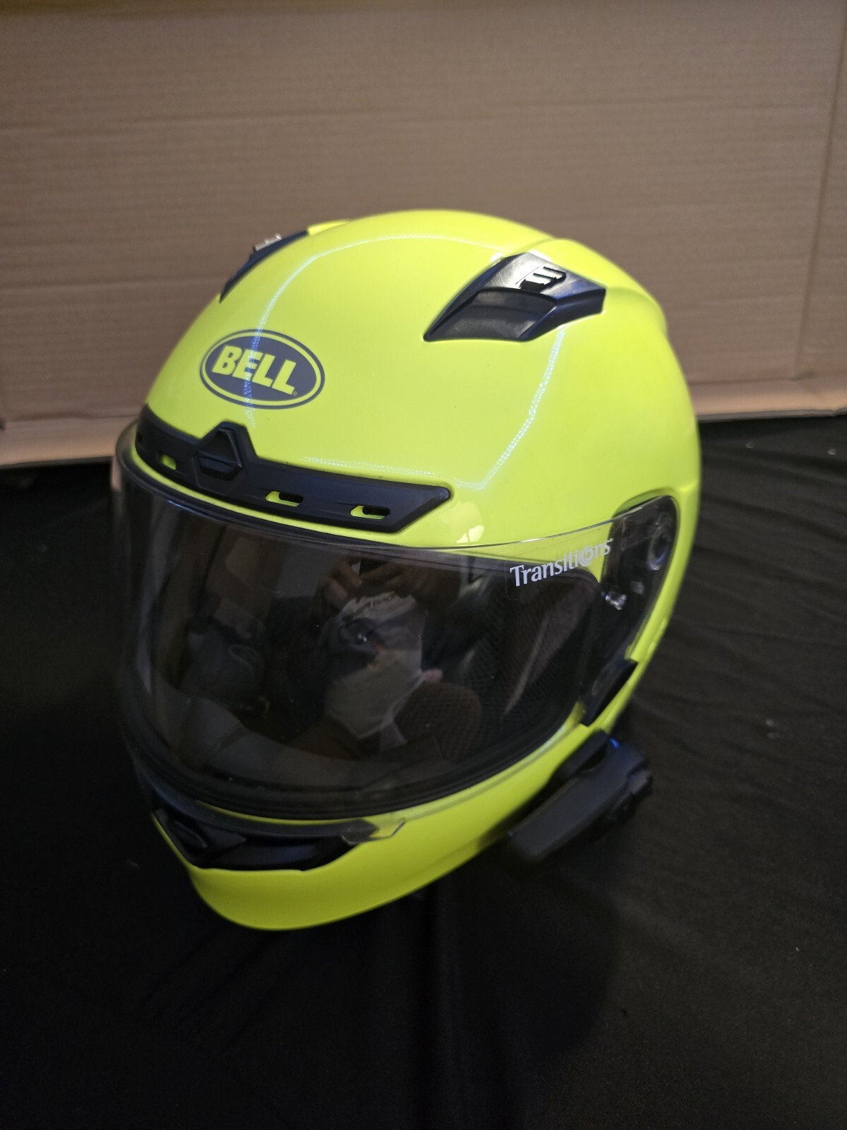 Bell Qualifier DLX Full-Face Motorcycle Helmet size M with S