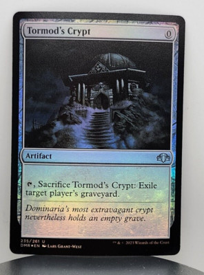 Foil - Tormod's Crypt - Dominaria Remastered (DMR) - MTG