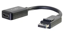 (7)- C2G 8in Display Port Male to HDMI Female Adapter Converter #54322- All $48